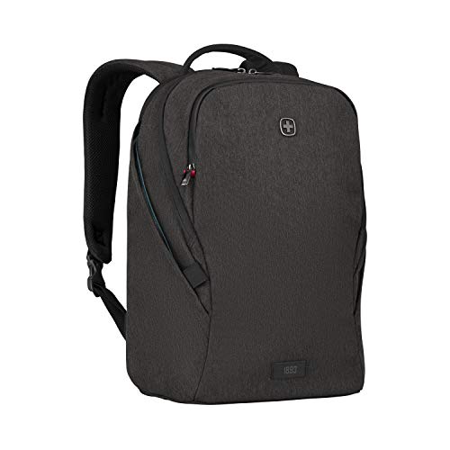 WENGER MX Light Laptop-Rucksack mit Tabletfach, Notebook bis 16 Zoll, Tablet bis 10 Zoll, 21 l, Damen Herren, Business Uni Schulen Reisen, Grau, 611642 WENGER MX Light Laptop-Rucksack mit Tabletfach, Notebook bis 16 Zoll, Tablet bis 10 Zoll, 21 l, Damen Herren, Business Uni Schulen Reisen, Grau, 611642 von WENGER