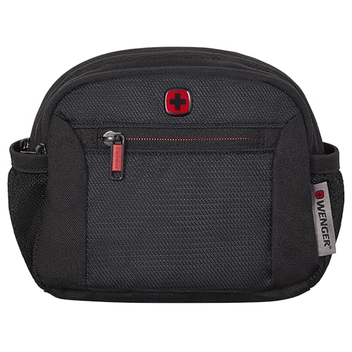 Wenger 611875 Waist Pack Black Unisex Erwachsene Luggage Einheitsgröße, Schwarz, Bauchtasche von WENGER