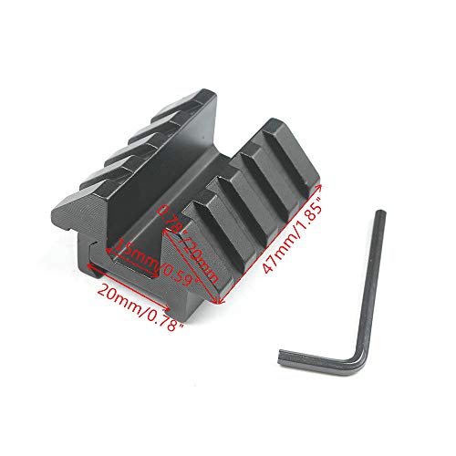 WEREWOLVES Taktische 4 Slot Dual 45 Grad Offset Scope Dual Side Mount 20mm Weaver Picatinny Schiene für Gewehr Taschenlampe WEREWOLVES Taktische 4 Slot Dual 45 Grad Offset Scope Dual Side Mount 20mm Weaver Picatinny Schiene für Gewehr Taschenlampe von WEREWOLVES