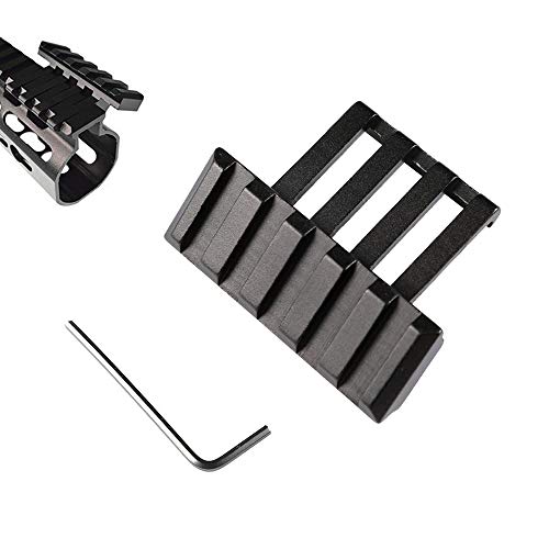 WEREWOLVES Taktische 5-Schlitz-Seitenschiene 45 Winkelversatz 20 mm Picatinny-Schienenhalterung Weaver Low Profile Adapter Visier Laser Fit Keltec Sub 2000 WEREWOLVES Taktische 5-Schlitz-Seitenschiene 45 Winkelversatz 20 mm Picatinny-Schienenhalterung Weaver Low Profile Adapter Visier Laser Fit Keltec Sub 2000 von WEREWOLVES