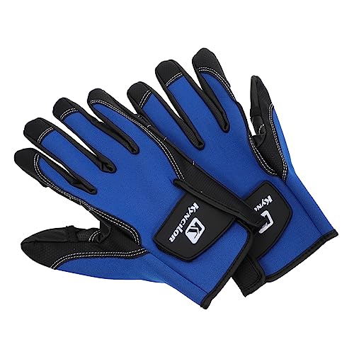 WESIEVYA 1 Paar Angelhandschuhe Outdoor-fahrradhandschuhe Reithandschuhe Winter-thermohandschuhe Warme Handschuhe Sporthandschuhe Trainingshandschuhe Für Männer Jagdhandschuhe Taucherstoff von WESIEVYA