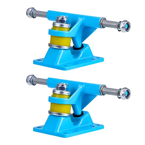 WESIEVYA 1 Paar Skateboard Trucks Schlagfestigkeit Standard 3,25 Zoll Skateboard-Trucks von WESIEVYA