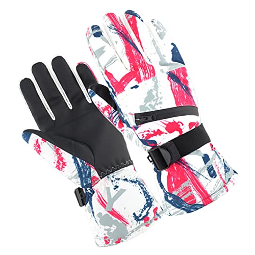 WESIEVYA 1 Paar Skihandschuhe warme Handschuhe für den Winter draußen Winterschneehandschuhe thermohandschuhe Thermal Gloves Wärmehandschuhe für den Winter Ski-Fäustlinge Polyester von WESIEVYA