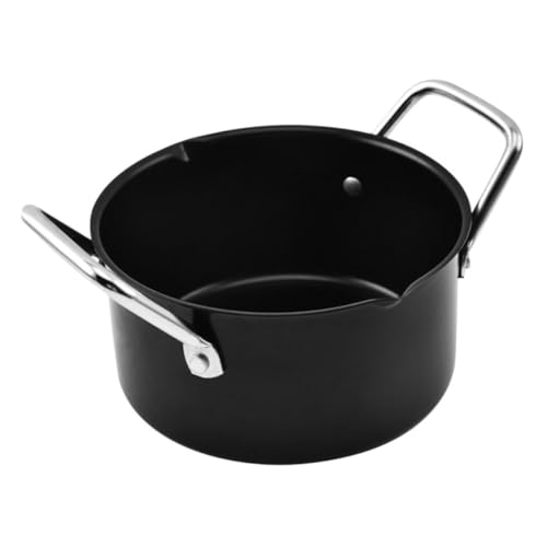 WESIEVYA 1Pc Verdickter Kohlenstoffstahl Topf Antihaft Camping Topf Für Home Küche Kochgeschirr Für Outdoor Und Indoor Kochen Robust Und Langlebig von WESIEVYA