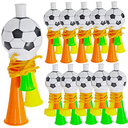 WESIEVYA 20st Fußballhorn Trompete Schiedsrichter Pfeifen Fußball Für Kinder Notfall Pfeifen Fußballspielzeug Krachmacher-Spielzeug Lautes Spielzeug Pfeife Für Fußball-lärmmacher Abs von WESIEVYA