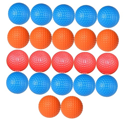 WESIEVYA 22St Übungsball Farbenfroher Golfball Indoor-Golfball Golfball für Erwachsene Golfball für Training Indoor-Übungsbälle personalisierte Bälle Spielzeug Hohle Kugel Trainingsball von WESIEVYA