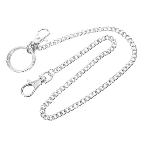 WESIEVYA Hosenkette Aus Jeans Kette Für Herren Lange Geldbörse Und Schlüssel Kette Modische Gürtelschmuck Kette Für Jeans Punk Und Hip Hop Stil WESIEVYA Hosenkette Aus Jeans Kette Für Herren Lange Geldbörse Und Schlüssel Kette Modische Gürtelschmuck Kette Für Jeans Punk Und Hip Hop Stil von WESIEVYA
