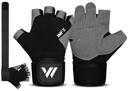 WESTWOOD FOX Fitnesshandschuhe für das Fitnesstraining rutschfest stoßdämpfend Gewichtheberhandschuhe gepolsterter Griff atmungsaktiv Fingerlose Trainingsunterstützung (with Support, XL) WESTWOOD FOX Fitnesshandschuhe für das Fitnesstraining rutschfest stoßdämpfend Gewichtheberhandschuhe gepolsterter Griff atmungsaktiv Fingerlose Trainingsunterstützung (with Support, XL) von WESTWOOD FOX