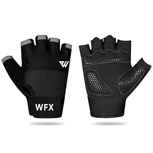 WFX Fitness Handschuhe, Gewichtheber-Handschuhe, Workout, rutschfest, Gepolstert, Handflächengriff, Atmungsaktiv, Bodybuilding-Handschuhe, Laufen, Training, Übung Für Männer Und Frauen von WESTWOOD FOX