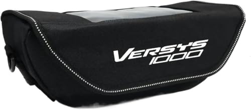 WEXIOKRV Motorrad-Lenkertasche Für Kawasaki Versys1000 SE 2019-2022 Motorrad Aufbewahrung Reise Werkzeugtaschen Navigation Lenkertasche von WEXIOKRV