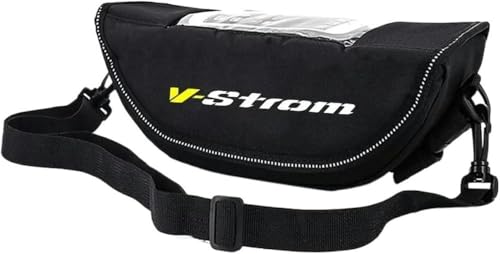 WEXIOKRV Motorrad-Lenkertasche Für Suzuki V-Storm 800DE V-Strom 800de 2023 Motorrad Aufbewahrung Reise Werkzeugtaschen Navigation Lenkertasche von WEXIOKRV