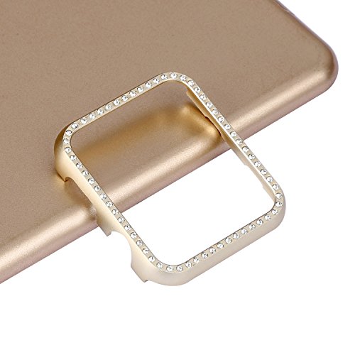 Hülle Metall Kompatibel mit Apple Watch Series 6 44mm Glitzer, Edelstahl Kratzfest Gehäuse Bling Strass Schutzcase Stoßfeste Aluminium Schutztasche Kompatibel mit Apple iwatch 44mm Serie 4/5/6/SE Hülle Metall Kompatibel mit Apple Watch Series 6 44mm Glitzer, Edelstahl Kratzfest Gehäuse Bling Strass Schutzcase Stoßfeste Aluminium Schutztasche Kompatibel mit Apple iwatch 44mm Serie 4/5/6/SE von WFCKPQF