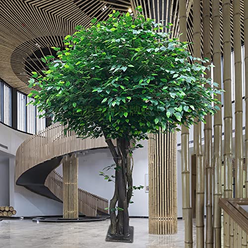 Künstlicher Banyan-Baum, großer Landschafts-Banyan-Baum für moderne Hochzeiten, Innen- und Außendekoration, Simulation grüner Pflanzen, perfektes Einweihungsgeschenk, Grün-1,8 x 1,2 m, Dekoration von WFRUEDWC