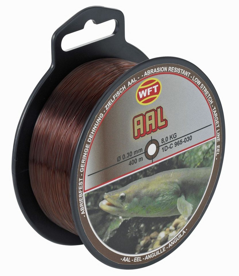WFT Angelschnur WFT Zielfisch Aal 400m 0,30mm 8kg braun - Aalschnur, (400-St) WFT Angelschnur WFT Zielfisch Aal 400m 0,30mm 8kg braun - Aalschnur, (400-St) von WFT