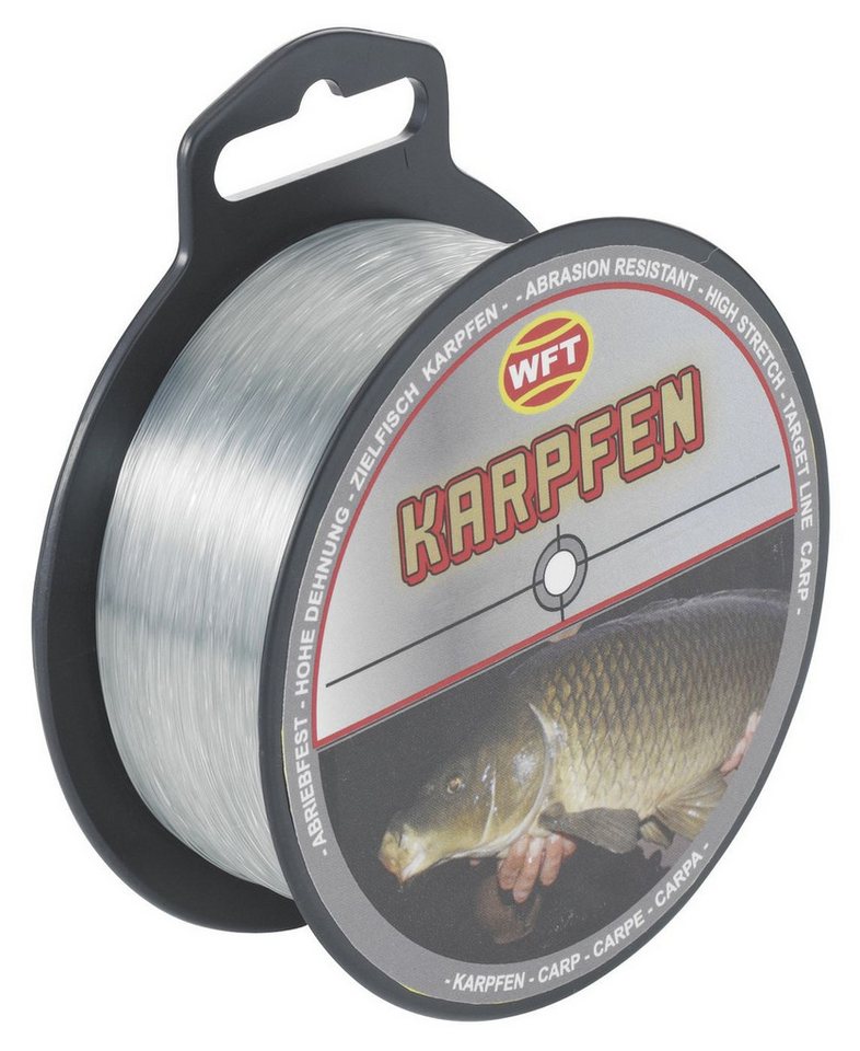 WFT Angelschnur WFT Zielfisch Karpfen 400m grau - Angelschnur, 0.28 m Länge, 0.28 mm Fadendurchmesser, (400-St) WFT Angelschnur WFT Zielfisch Karpfen 400m grau - Angelschnur, 0.28 m Länge, 0.28 mm Fadendurchmesser, (400-St) von WFT
