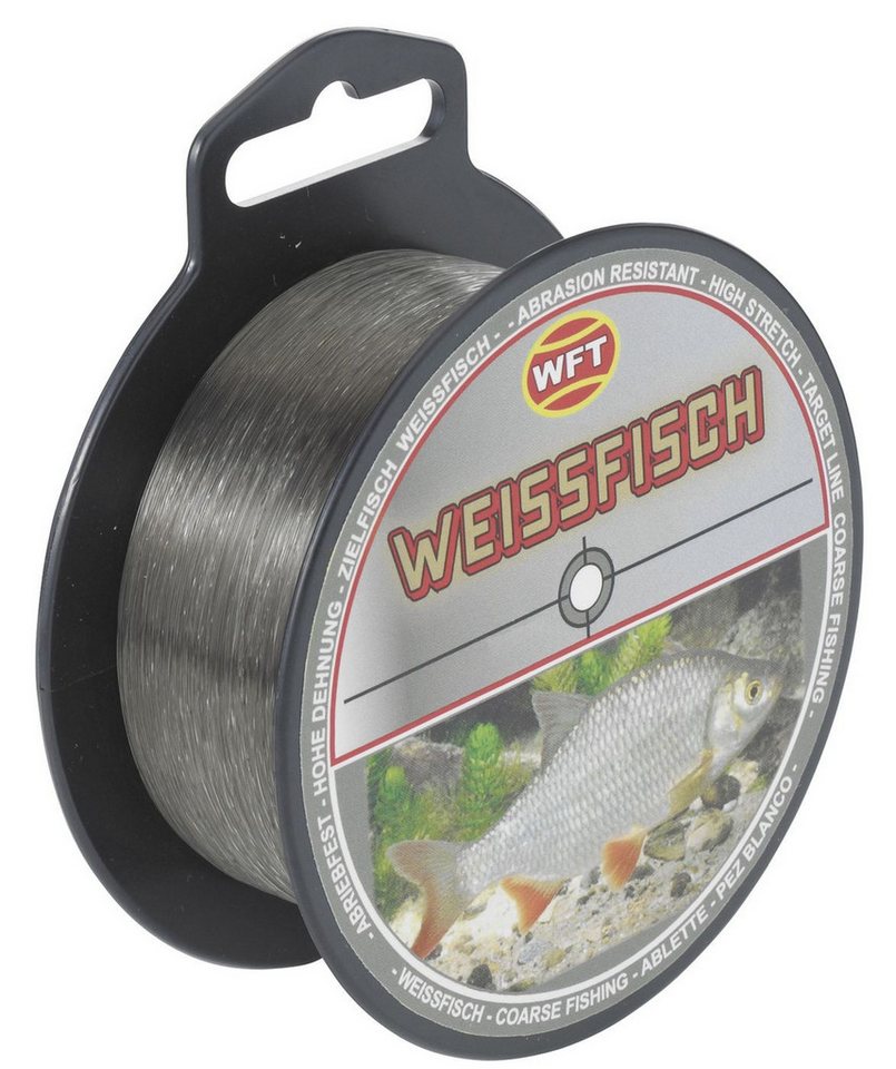 WFT Angelschnur WFT Zielfisch Weißfisch 500m - Monofile Angelschnur, 0.2 m Länge, 0.2 mm Fadendurchmesser, (500-St) WFT Angelschnur WFT Zielfisch Weißfisch 500m - Monofile Angelschnur, 0.2 m Länge, 0.2 mm Fadendurchmesser, (500-St) von WFT
