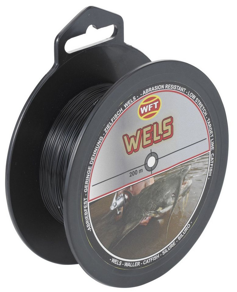WFT Angelschnur WFT Zielfisch Wels 200m - Monofile Wallerschnur, 0.5 m Länge, 0.5 mm Fadendurchmesser, (200-St) WFT Angelschnur WFT Zielfisch Wels 200m - Monofile Wallerschnur, 0.5 m Länge, 0.5 mm Fadendurchmesser, (200-St) von WFT