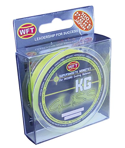 WFT Gliss KG Monotex Line 150m, Farbe:Gelb, Durchmesser/Tragkraft:0.12mm /6kg Tragkraft WFT Gliss KG Monotex Line 150m, Farbe:Gelb, Durchmesser/Tragkraft:0.12mm /6kg Tragkraft von WFT