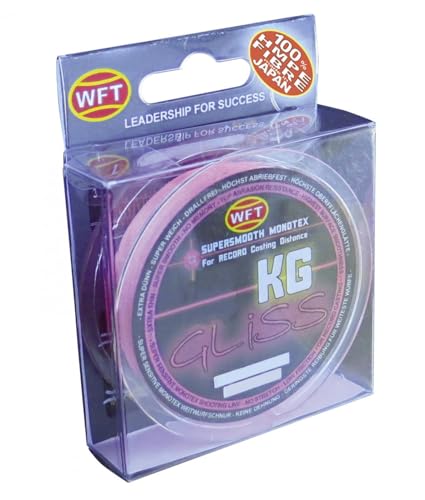 WFT Gliss KG Monotex Line 150m, Farbe:Pink, Durchmesser/Tragkraft:0.25mm /19kg Tragkraft von WFT