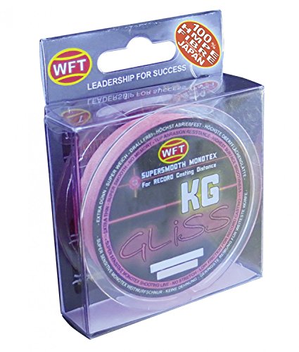WFT Gliss KG Monotex Line 300m, geflochtene Schnur, Meeresschnur, Angelschnur, Geflechtschnur, Farbe:Pink, Durchmesser/Tragkraft:0.12mm /6kg Tragkraft WFT Gliss KG Monotex Line 300m, geflochtene Schnur, Meeresschnur, Angelschnur, Geflechtschnur, Farbe:Pink, Durchmesser/Tragkraft:0.12mm /6kg Tragkraft von WFT
