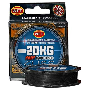 WFT Gliss Sinking Black 150m (12 KG 0,18 mm) von WFT