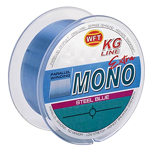 WFT KG Mono Extra Steel Blue 300m 0,22mm von WFT