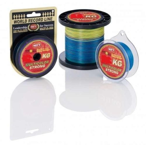 WFT KG STRONG Schnur geflochtene 600m 0,18mm 22kg, Farbe:multicolor WFT KG STRONG Schnur geflochtene 600m 0,18mm 22kg, Farbe:multicolor von WFT
