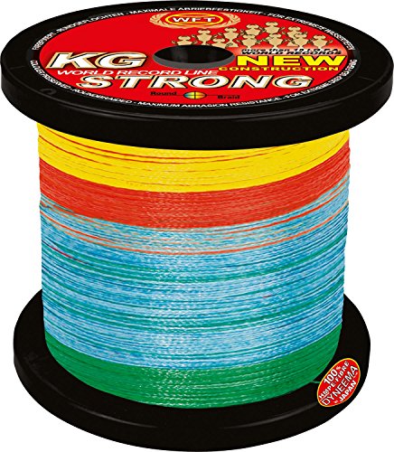 WFT KG Strong Schnur 1000m 0,25mm 39kg Multicolor von WFT