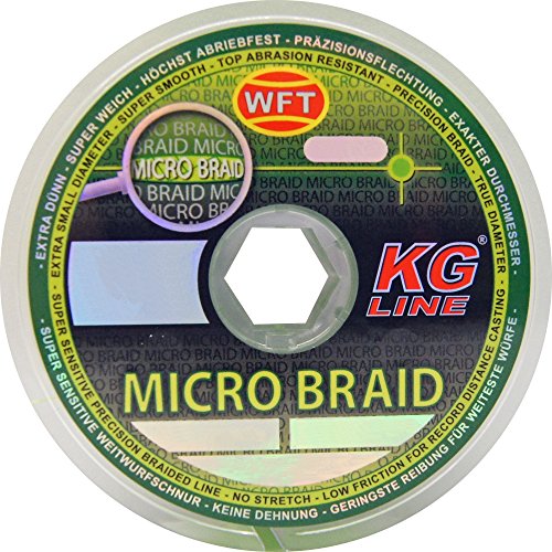 WFT Micro Braid KG Chartreuse 150m - Geflochtene Angelschnur, Durchmesser/Tragkraft:0.10mm / 6kg WFT Micro Braid KG Chartreuse 150m - Geflochtene Angelschnur, Durchmesser/Tragkraft:0.10mm / 6kg von WFT