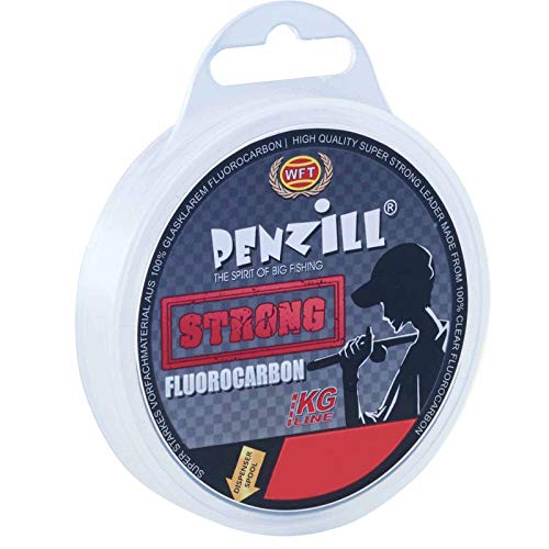 WFT Penzill Strong Fluorocarbon 100m - Vorfachschnur, Durchmesser/Tragkraft:0.20mm / 3.1kg Tragkraft von WFT