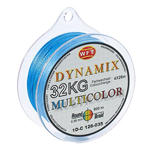 WFT Round Dynamix KG Multicolor 600m geflochtene Schnur, Durchmesser:0.20mm WFT Round Dynamix KG Multicolor 600m geflochtene Schnur, Durchmesser:0.20mm von WFT