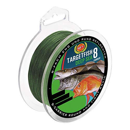 WFT TF8 Deep Sea Green 520m 0,30mm 28kg - Meeresschnur zum Pilkangeln, geflochtene Angelschnur zum Meeresangeln in Norwegen WFT TF8 Deep Sea Green 520m 0,30mm 28kg - Meeresschnur zum Pilkangeln, geflochtene Angelschnur zum Meeresangeln in Norwegen von WFT