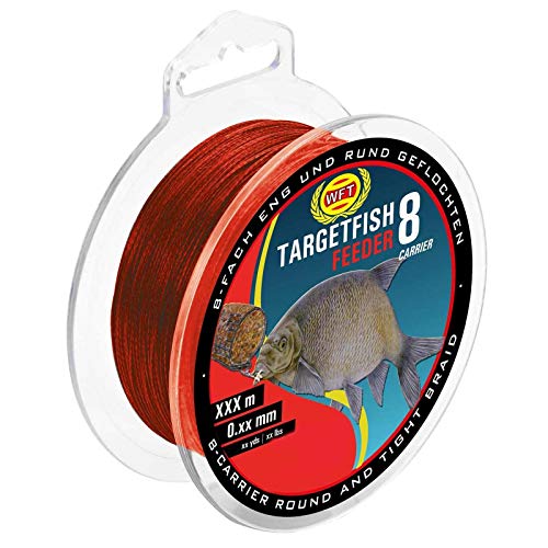 WFT TF8 Feeder Blood red 200m 0,12mm 8kg - Angelschnur zum Feedern, geflochtene Schnur zum Feederangeln, Feederschnur WFT TF8 Feeder Blood red 200m 0,12mm 8kg - Angelschnur zum Feedern, geflochtene Schnur zum Feederangeln, Feederschnur von WFT