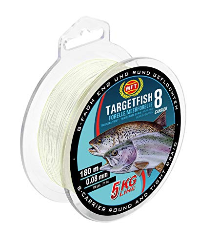 WFT TF8 Meerforelle/Forelle Trans 180m 7kg 0,10 von WFT