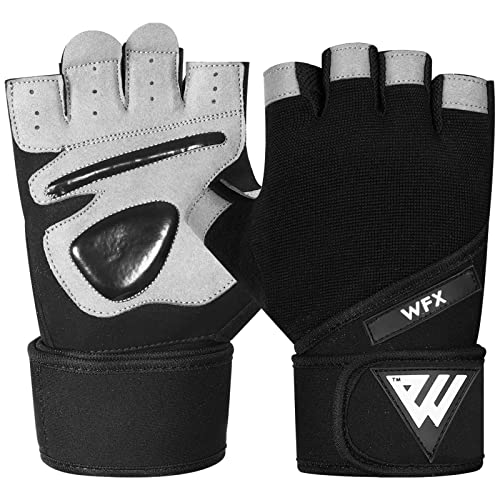 WFX Fitness Handschuhe,Trainingshandschuhe für Damen und Herren - Fitness Handschuhe für Krafttraining,Bodybuilding,Kraftsport, Training Gym Workout Gloves von WFX