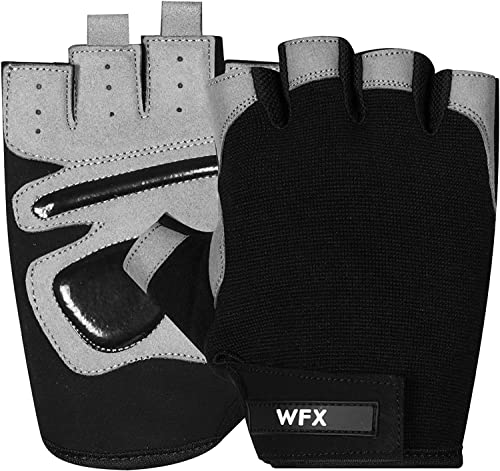 WFX Fitness Handschuhe,Trainingshandschuhe für Damen und Herren - Fitness Handschuhe für Krafttraining,Bodybuilding,Kraftsport, Training Gym Workout Gloves von WFX