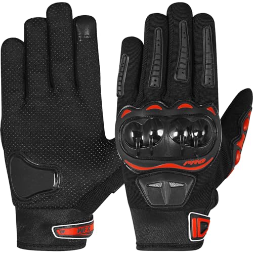 WFX Motorradhandschuhe für Damen und Herren, strapazierfähig, wasserabweisend, Winter-Motorradhandschuhe, Vollfinger-Touchscreen, Rennhandschuhe für Motocross, Straßenrennen, Reiten WFX Motorradhandschuhe für Damen und Herren, strapazierfähig, wasserabweisend, Winter-Motorradhandschuhe, Vollfinger-Touchscreen, Rennhandschuhe für Motocross, Straßenrennen, Reiten von WFX