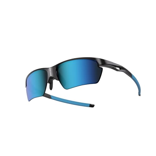 WGKVP Sport Sonnenbrille Herren Damen 0,1 s Photochrome Fahrradbrille Radbrille Verspiegelt Sportbrille für Fahren MTB Rennrad Laufen von WGKVP