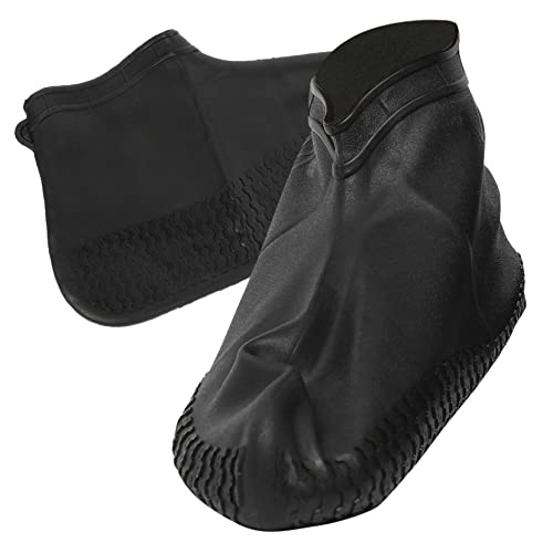 WHAMVOX 1 Paar wasserdichter Überschuh aus Silikon Nicht Schuhüberzüge elastische Überschuhe wasserdichte schuhüberzieher Waterproof Shoe Covers Regenstiefel wasserdichte Überschuhe von WHAMVOX