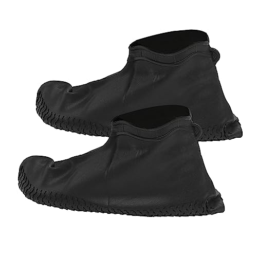 WHAMVOX 1 Paar wasserdichter Überschuh aus Silikon wasserdichte Überschuhe regenfeste Überschuhe Waterproof Shoe Covers wasserdichte schuhüberzieher Sportschuhe Herren-Sneaker Schuhschutz von WHAMVOX