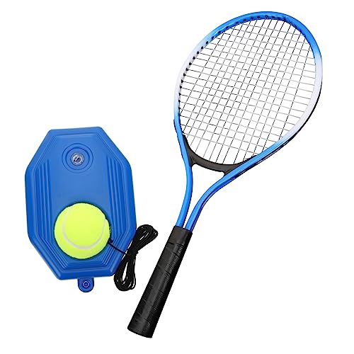 WHAMVOX 1 Set Tennis Trainingsgerät Mit Rückprallball Und Schnur Ideales Übungszubehör Für Und Anfänger Einzelspiel Training Inklusive Tennisschläger Und Tennisball von WHAMVOX