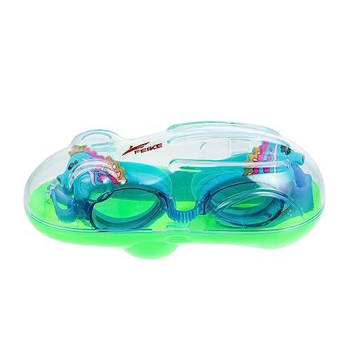 WHAMVOX 1 Stück Tier Design Schwimmbrille Für Kinder Anti Fog Wasserdicht Komfortable Passform Ideal Für Schwimmunterricht Und Freizeitaktivitäten Im Wasser von WHAMVOX