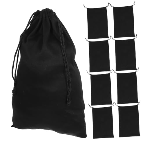 WHAMVOX 10 STK Skibrillentasche Mit Kordelzug Brille Tragen Brille Schwarze Skibrille Schutzhüllen Für Skibrillen Brillenbeutel Mit Kordelzug Skitragetasche Flanell Black WHAMVOX 10 STK Skibrillentasche Mit Kordelzug Brille Tragen Brille Schwarze Skibrille Schutzhüllen Für Skibrillen Brillenbeutel Mit Kordelzug Skitragetasche Flanell Black von WHAMVOX