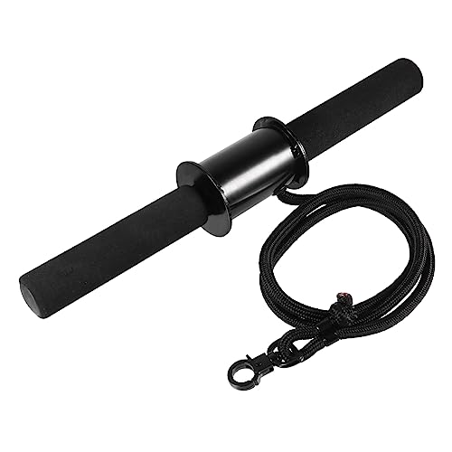 WHAMVOX 1stk Jack Unterarm Handgelenk Rolle Armkrafttrainer Krafttrainingsgeräte Seil Für Fitness Unterarmtrainer Mit Handgelenkrolle Handgelenk Zu Hause Armkrafttrainingsgerät Stahl Black von WHAMVOX