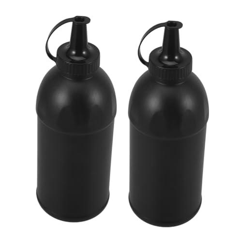 WHAMVOX 2 Stück Ballonflasche Wiederverwendbare Flasche Verschleißfeste Flasche Professionelle Spielzeugflaschen Spielzeughalter Kinderhalter Einzigartige Flaschenbehälter Schwarz von WHAMVOX