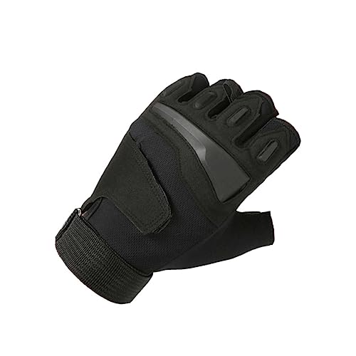 WHAMVOX Fingerlose Fahrradhandschuhe Für Herren Und Damen Atmungsaktive rutschfeste Sporthandschuhe Für Radfahren Outdoor Aktivitäten Größe L von WHAMVOX