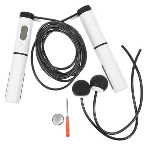 WHAMVOX Kabelloses Digitales Springseil mit Zähler Robustes Material Integrierter Elektronischer Chip Praktisches Fitnessgerät für Erwachsene Tragbar und Platzsparend mit Display und WHAMVOX Kabelloses Digitales Springseil mit Zähler Robustes Material Integrierter Elektronischer Chip Praktisches Fitnessgerät für Erwachsene Tragbar und Platzsparend mit Display und von WHAMVOX