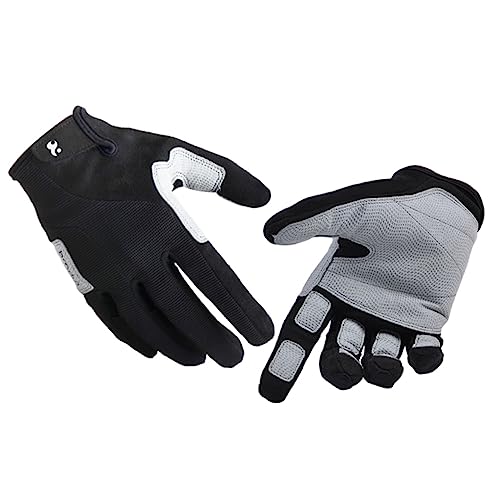 WHAMVOX Klettern Handschuhe Für Outdoor Sport Vollfinger Hiking Handschuhe Größe L rutschfeste Taktische Handschuhe Für Abenteuer Und Fitness von WHAMVOX