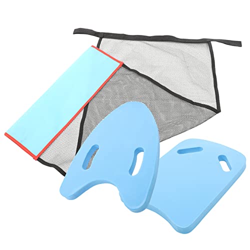 WHAMVOX Planschpool Kinder Schwimmbrett Mit Griffen Leichtes Schwimmtraining Kickboard Set Für u Förmiges Schwimmhilfsmittel Für Anfänger 3 Teiliges Set Für Effektives Schwimmen Und Übungen von WHAMVOX