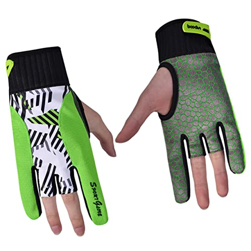 WHAMVOX Fingerlose Handschuhe Für Bowling Atmungsaktive Handschuhe Silikon Größe von WHAMVOX